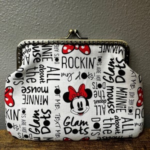 Large Minnie Mouse Coin Purse
