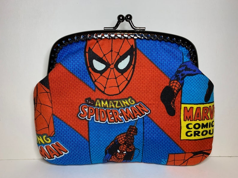 Large SpiderMan Coin Purse Etsy