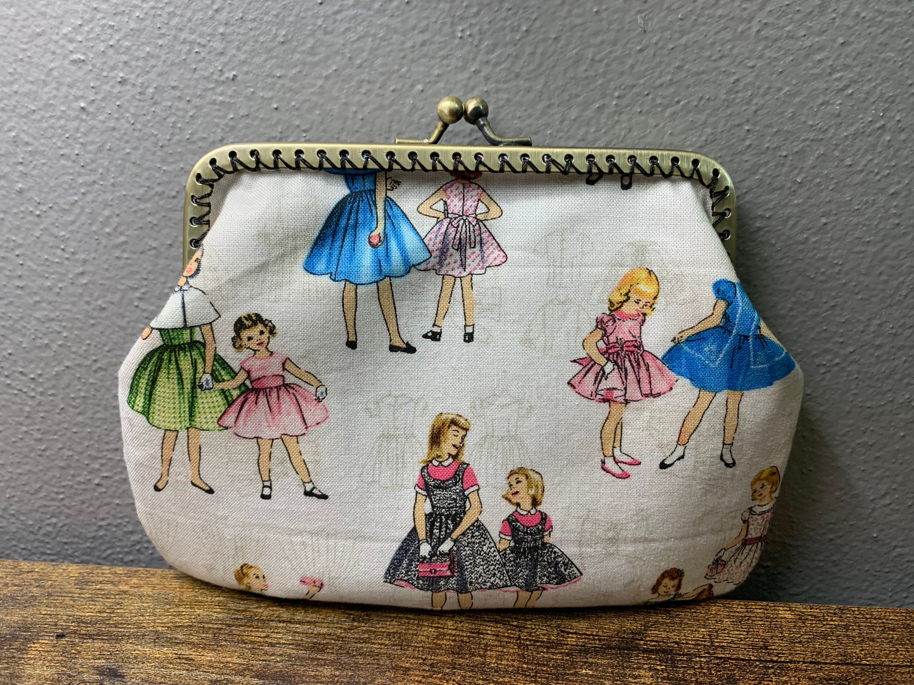 Large Vintage Ladies Coin Purse Etsy