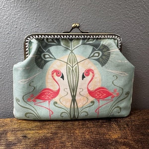 Large Flamingo Coin Purse