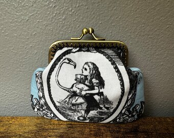 Alice in Wonderland Coin Purse