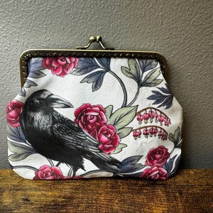Large Crow Coin Purse
