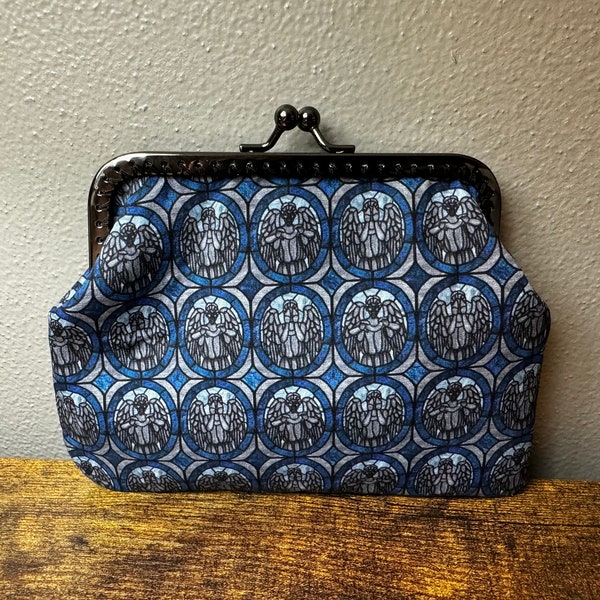 Large Dr Who Weeping Angels Coin Purse