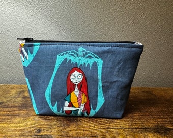 Pequeño bolso de mano con cremallera de Pesadilla antes de Navidad