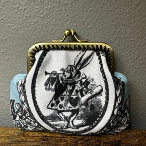 Custom Clutch Purse - Alice in Wonderland Gift # 102 Gray – ACES