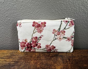 Cherry Blossom coin pouch
