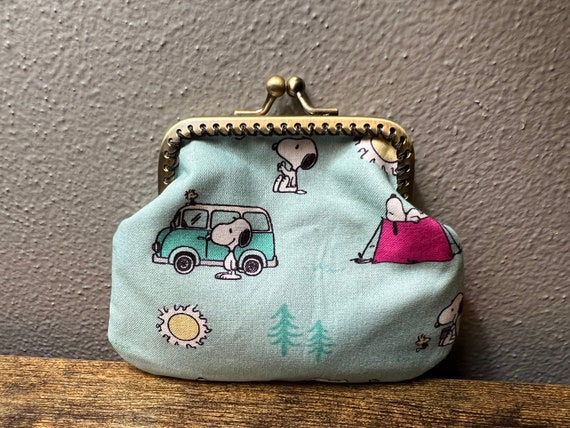 Snoopy Coin Purse With Kiss Clasp - Etsy