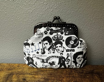 Elvis coin purse