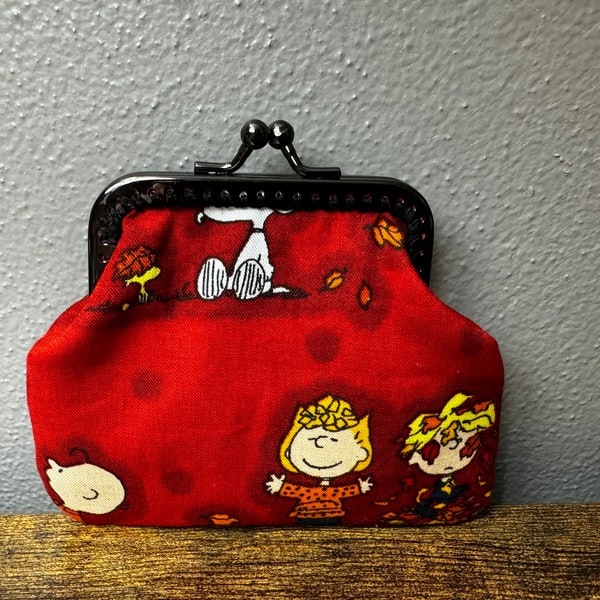 Peanuts Fall Coin Purse