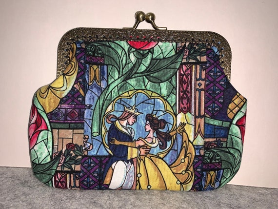 Large Beauty and the Beast Coin Purse | Etsy
