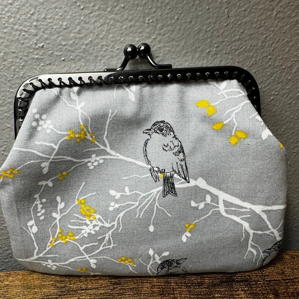 Large Birds Coin Purse