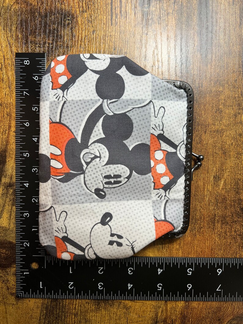 Large Mickey Mouse Coin Purse - Etsy