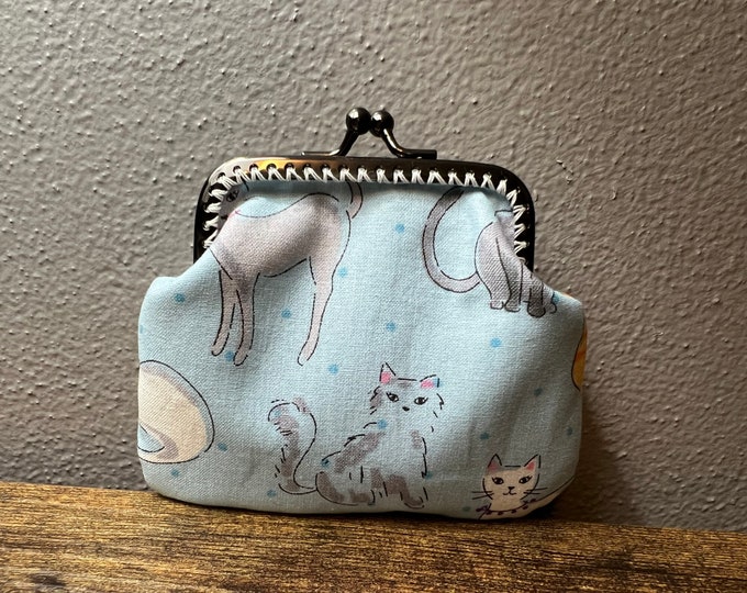 Cats Coin Purse Etsy