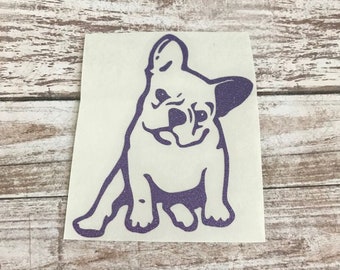 French Bulldog decal vinyl Decal for home cars walls cups bumper stickers glass