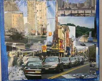 Collage Art "SPEED RACER"