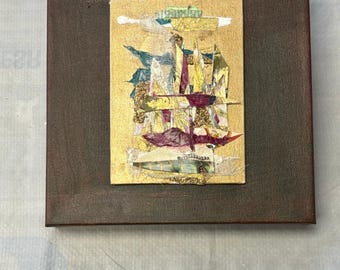 Collage Art "WINTER STORM"