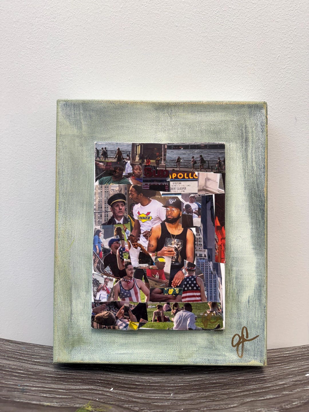 Apollo - Collage Art - Etsy