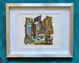 Collage Art  "NY GLIMPSES"