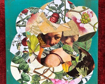 Collage Art "I See You"