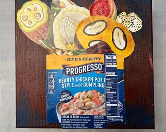 Collage Art "SOUP/ART"