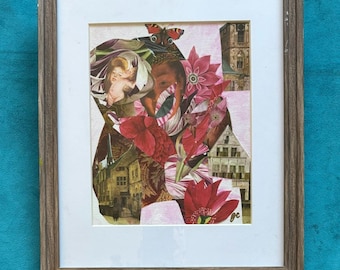 Collage Art "MEDIEVAL THOUGHTS"