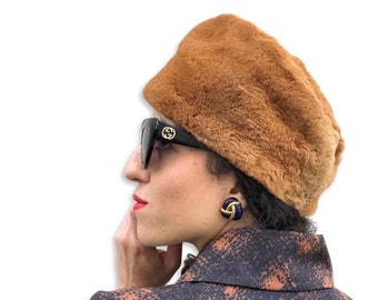 Brown Pillbox Hat - Etsy Australia