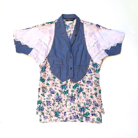 MERIVALE!!! Vintage 1980s 'Merivale' patchwork den