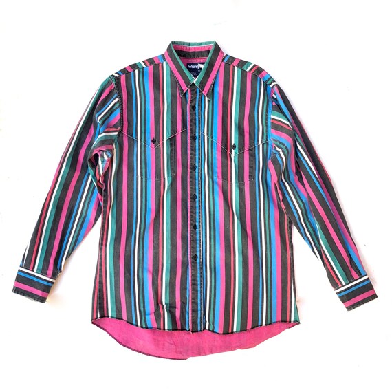 WRANGLER!!! Vintage 1990’s ‘Wrangler' mens striped