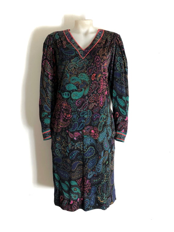 LEONARD!!! Vintage 1980s 'Leonard' Paisley print,