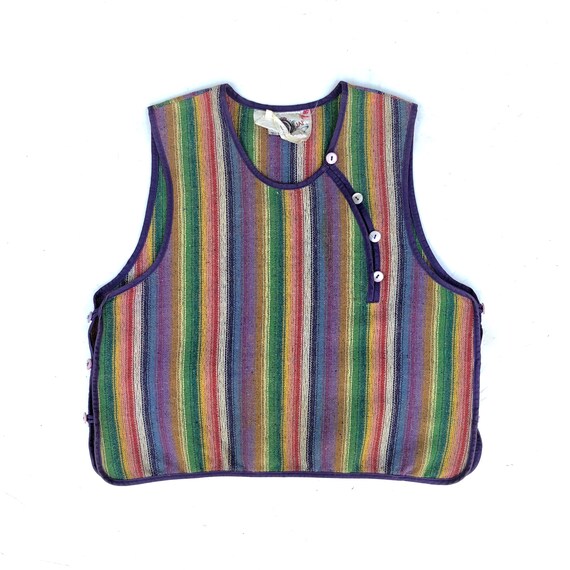 KENZO!!! Vintage 1970s 'Kenzo - Jap' striped top w
