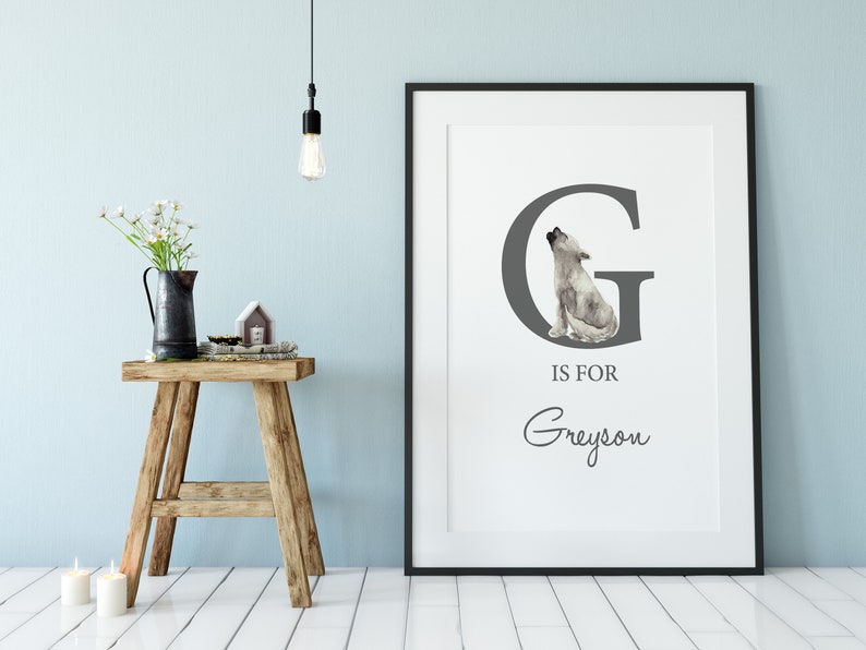 Greyson Print for Nursery | Stay at Home Mum