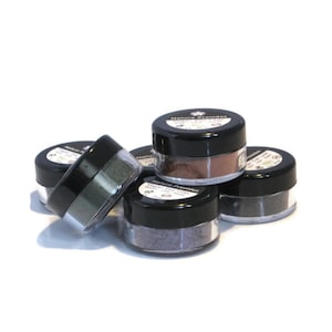 Vegan Mineral Eyeliner: Fun Natural Colors, Loose Powder in Sifter Jar