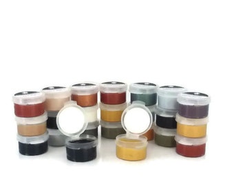 Natural Face Paint Water Colors Vegan Non-greasy Concentrated Formula made with Mineral Pigments Handmade Halloween Makeup for Cosplay