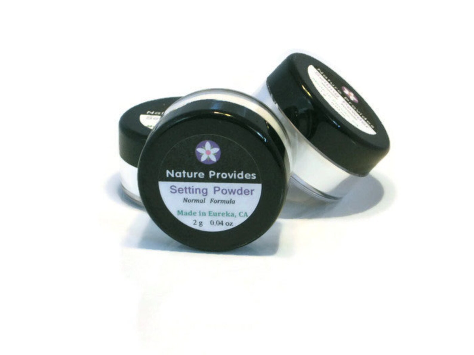 Setting Powder in a Small Sifter Jar Helps Absorb Sweat Set Etsy