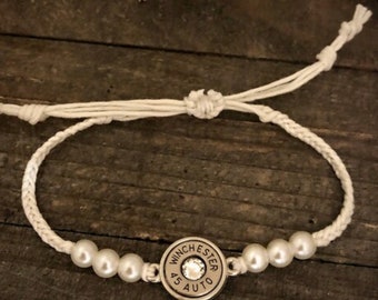 Pearl n’ twine bracelet