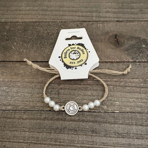 Bracelet pare-balles tressé, bracelet pare-balles, bracelet tressé, bracelet pare-balles Pearl n twine