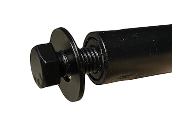 Metal Tube Spreader for Cast Aluminum Legs | Includes Nuts & Washers | Various Lengths | Black/Gray Option | Made in USA | No Tariff |
