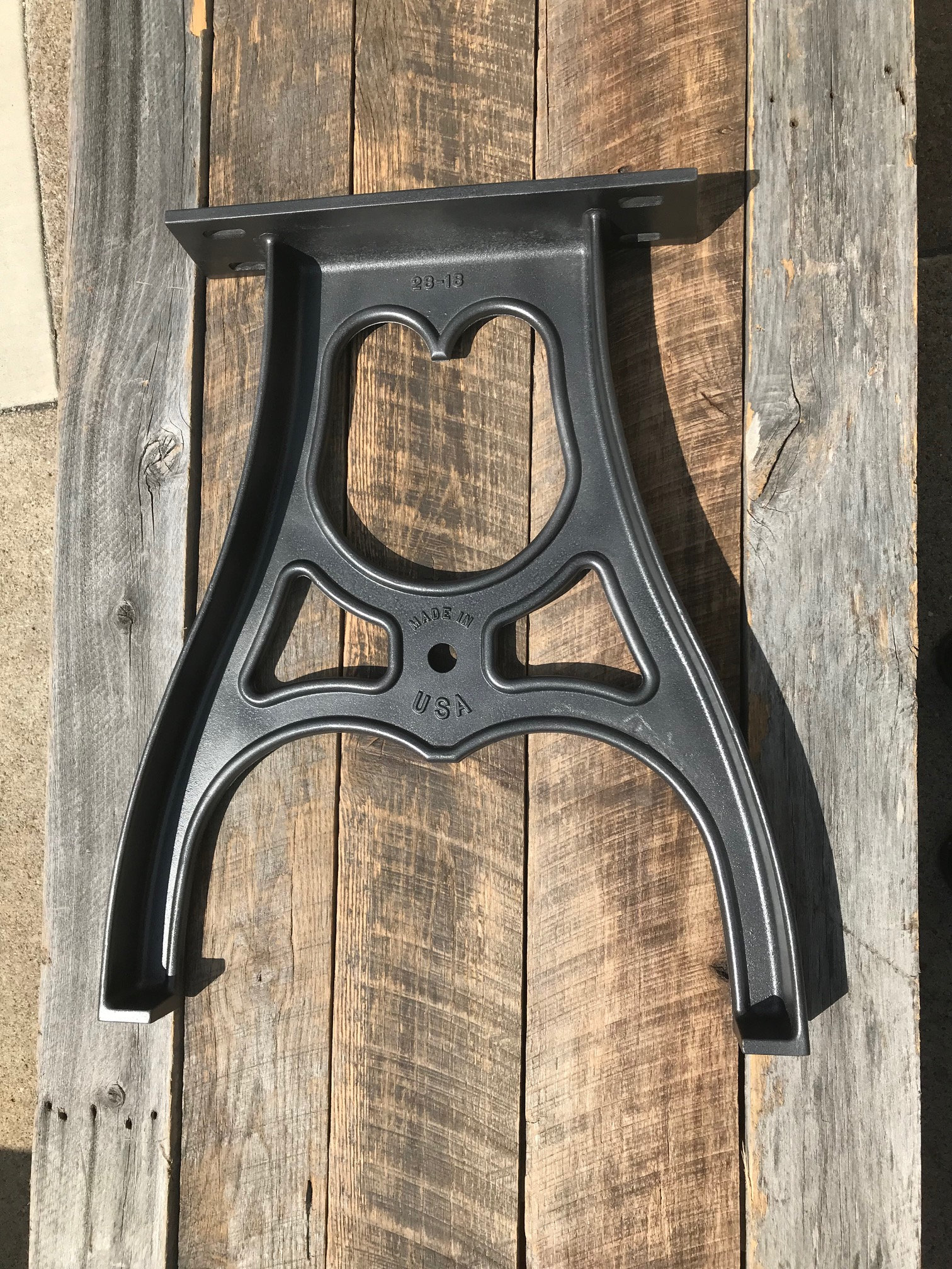 28 1 pair Cast Aluminum Table Legs. Vintage and Etsy