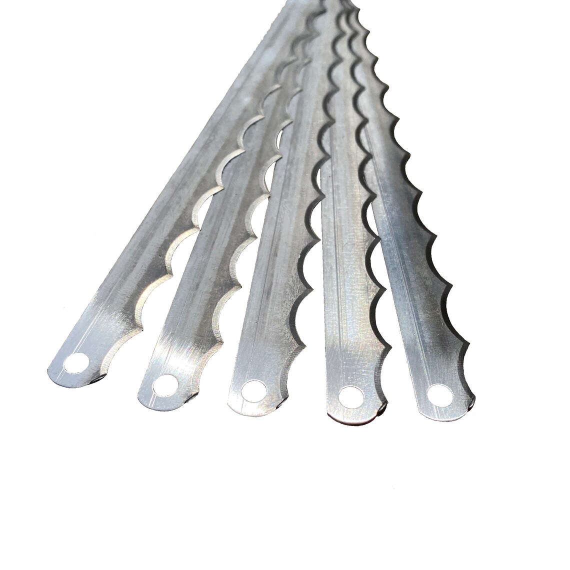 100 Stainless Steel Bow Knife Bread Knife Blades. 100 Pieces Etsy