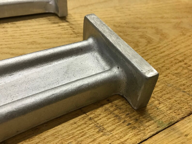 26 1 Pair Cast Aluminum Table Legs. Vintage and Etsy Canada