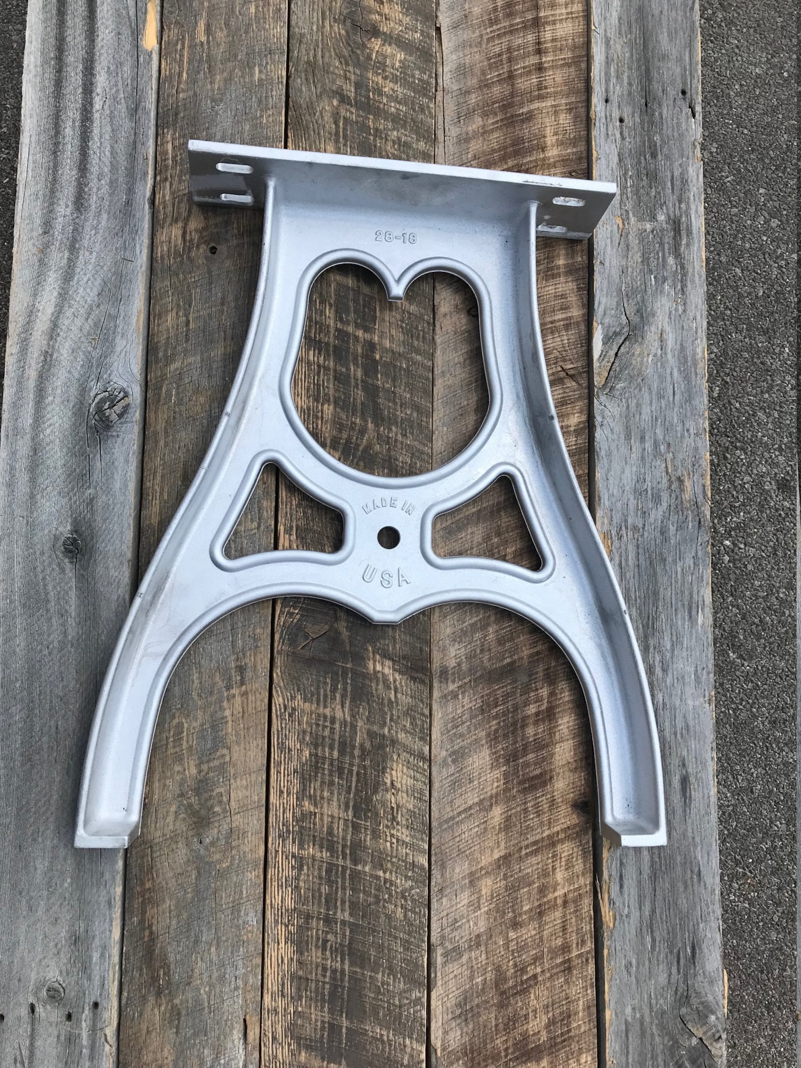 28 1 Pair Cast Aluminum Table Legs. Vintage and Etsy