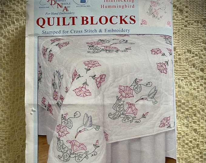 Humming Bird Quilt Embroidery 18