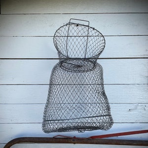 Wire Fishing Basket 