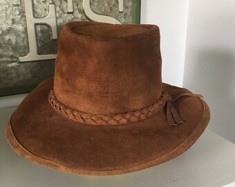 jackaroo leather hat