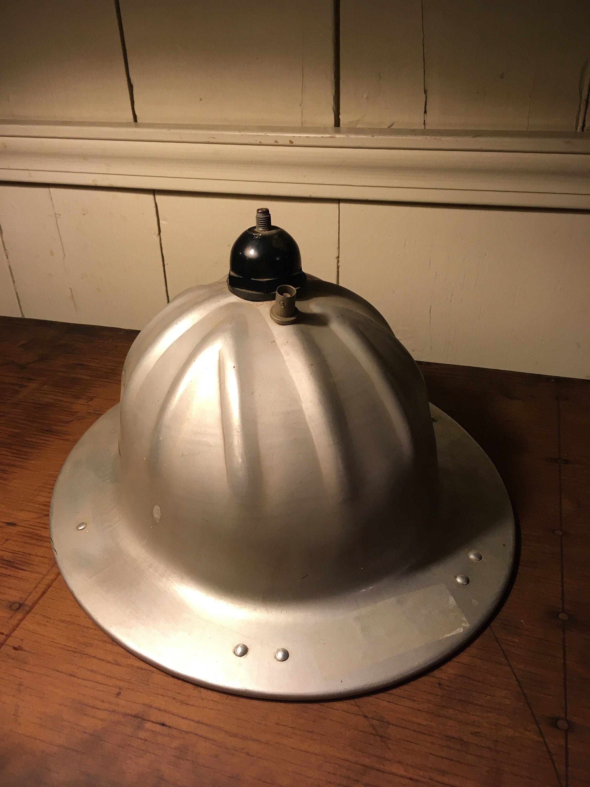 Aluminum Hard Hat B F Mcdonald Co 1950 