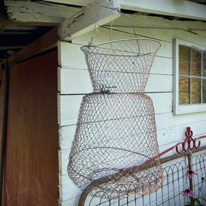 Seine Fishing Net, Nautical Fishing Decor Repurpose Craft Project