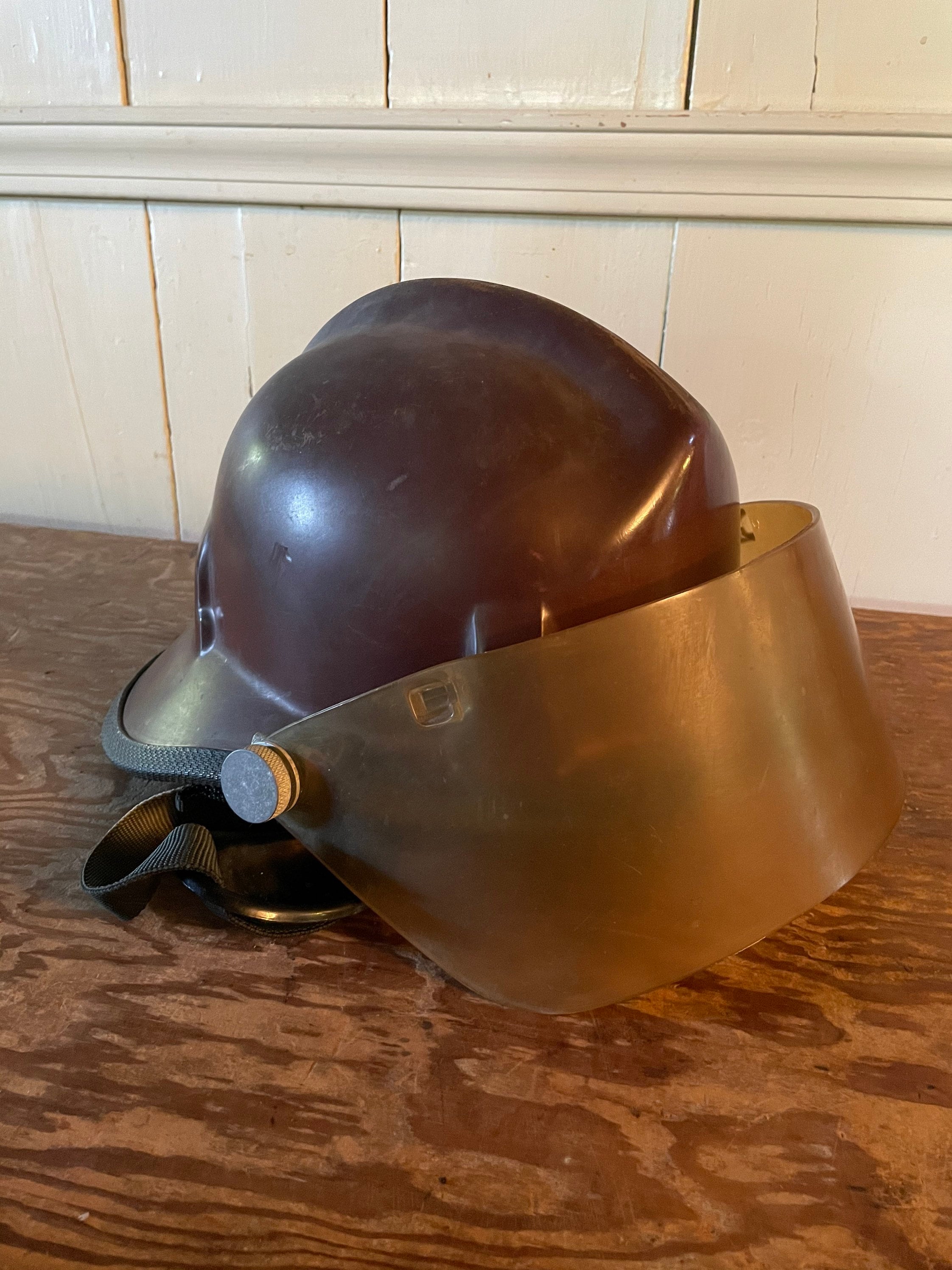 Fire Fighters Helmet Burgundy 