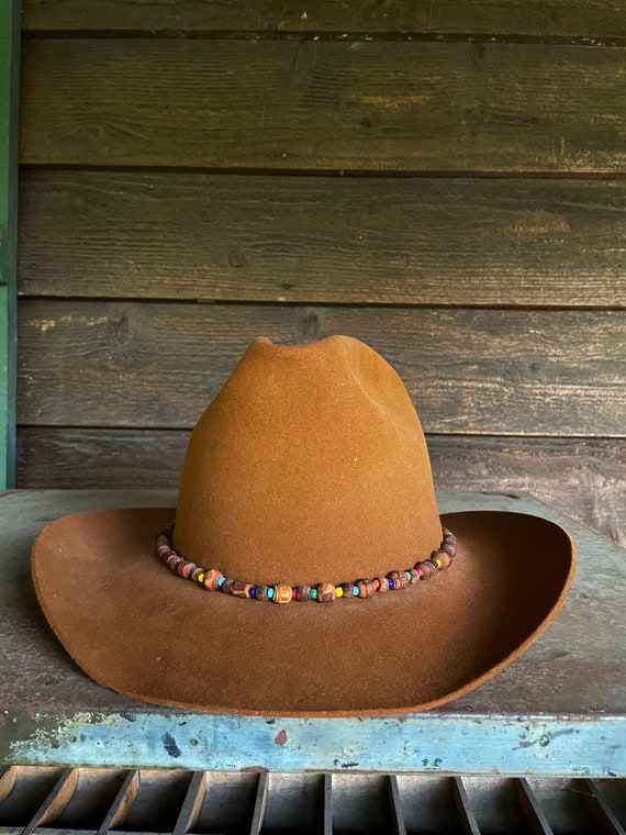 Churchill Swede Hat 6 7/8 Cowboy Ranch Hat - Wood… - image 3