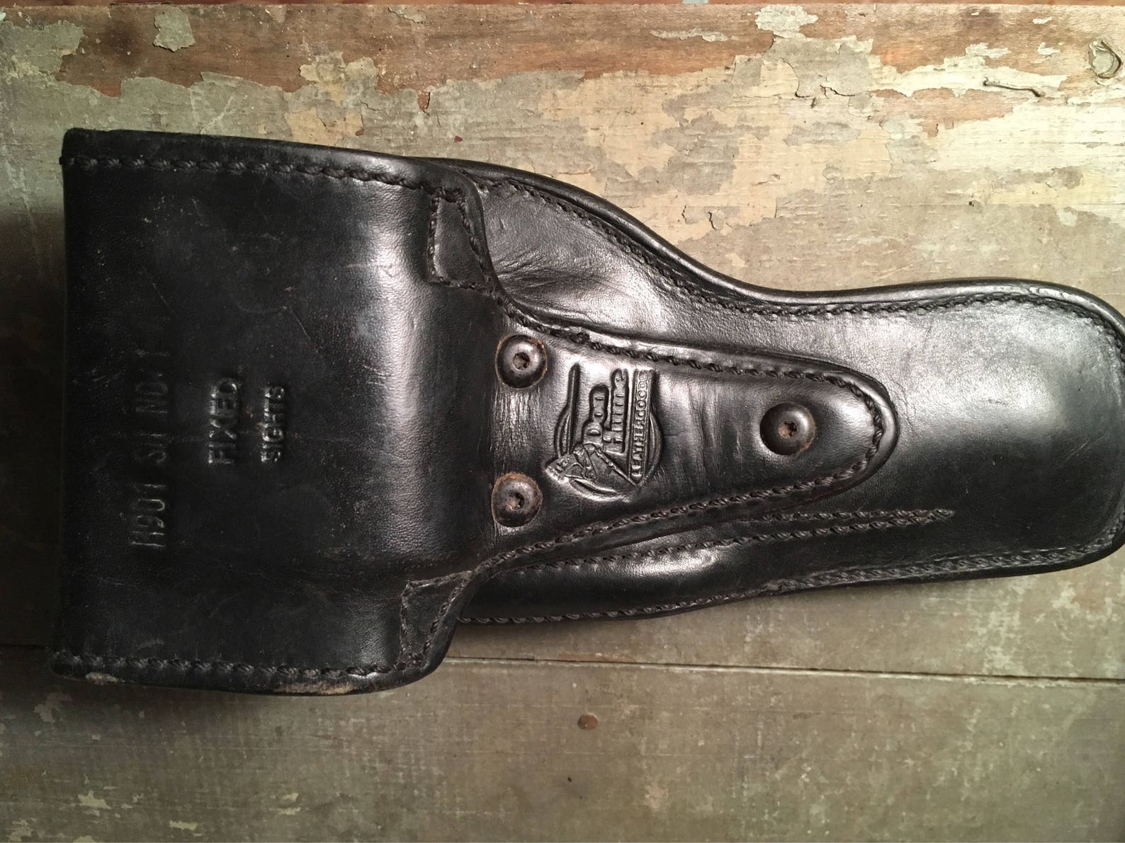Don Hume Holster Leather H901 SH NO. 1-4 Fixed Sights | Etsy