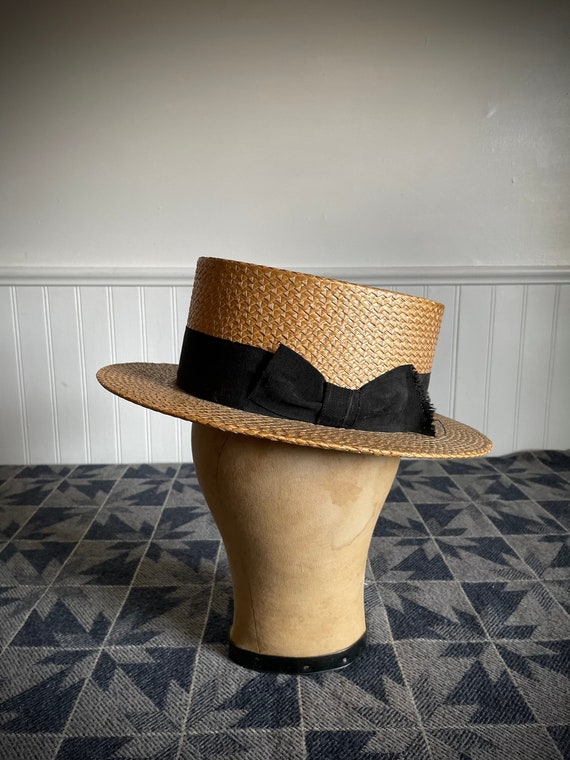 Snyder Straw Porkie Hat Straw Boaters 